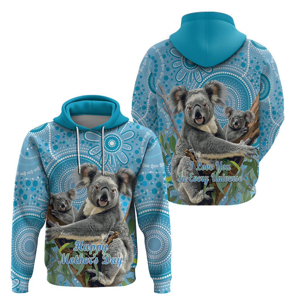 Australia Mothers Day Hoodie I Love You Every Universe Aboriginal Art