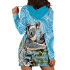 Australia Mothers Day Hoodie Dress I Love You Every Universe Aboriginal Art