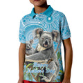 Australia Mothers Day Kid Polo Shirt I Love You Every Universe Aboriginal Art