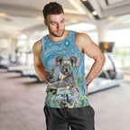 Australia Mothers Day Men Tank Top I Love You Every Universe Aboriginal Art