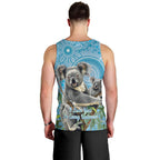 Australia Mothers Day Men Tank Top I Love You Every Universe Aboriginal Art