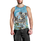 Australia Mothers Day Men Tank Top I Love You Every Universe Aboriginal Art
