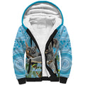 Australia Mothers Day Sherpa Hoodie I Love You Every Universe Aboriginal Art