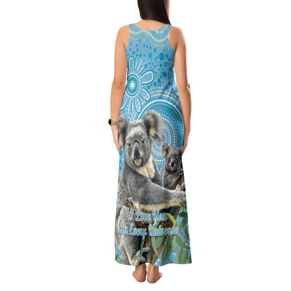Australia Mothers Day Tank Maxi Dress I Love You Every Universe Aboriginal Art