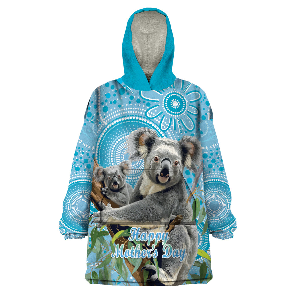 Australia Mothers Day Wearable Blanket Hoodie I Love You Every Universe Aboriginal Art