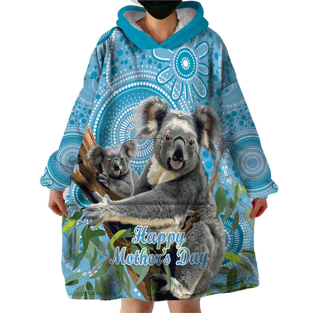 Australia Mothers Day Wearable Blanket Hoodie I Love You Every Universe Aboriginal Art