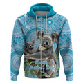 Australia Mothers Day Zip Hoodie I Love You Every Universe Aboriginal Art