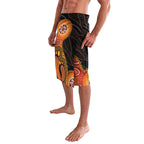 Australia Mothers Day Lavalava Mom And Baby Footprint Indigenous