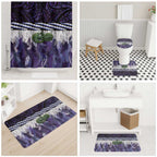 Purple Traditional Cloak Aotearoa Bathroom Set Maori Paua Shell Korowai Pattern - Aussie Hoodie