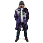 Purple Traditional Cloak Aotearoa Cloak Maori Paua Shell Korowai Pattern - Aussie Hoodie