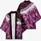 Pink Traditional Cloak Aotearoa Kimono Maori Paua Shell Korowai Pattern - Aussie Hoodie
