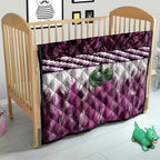 Pink Traditional Cloak Aotearoa Quilt Maori Paua Shell Korowai Pattern