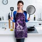 Lupus Awareness Month New Zealand Apron Be Strong Warrior Maori Silver Fern