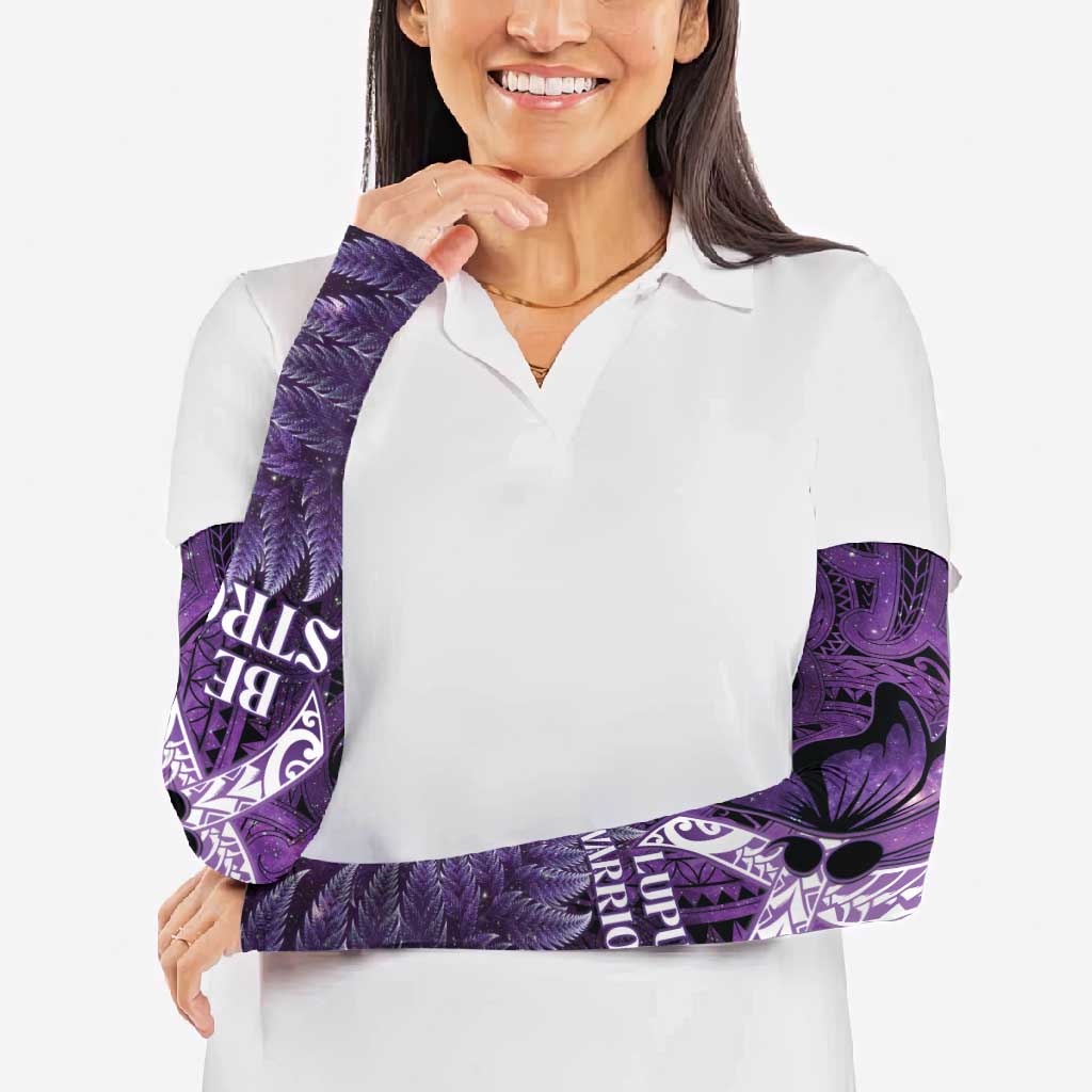 Lupus Awareness Month New Zealand Arm Sleeves Be Strong Warrior Maori Silver Fern