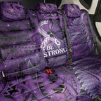 Lupus Awareness Month New Zealand Back Car Seat Cover Be Strong Warrior Maori Silver Fern