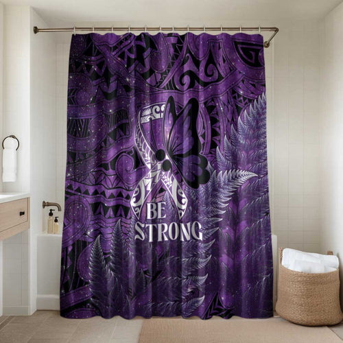Lupus Awareness Month New Zealand Bathroom Set Be Strong Warrior Maori Silver Fern
