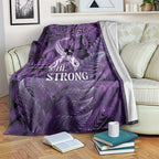 Lupus Awareness Month New Zealand Blanket Be Strong Warrior Maori Silver Fern