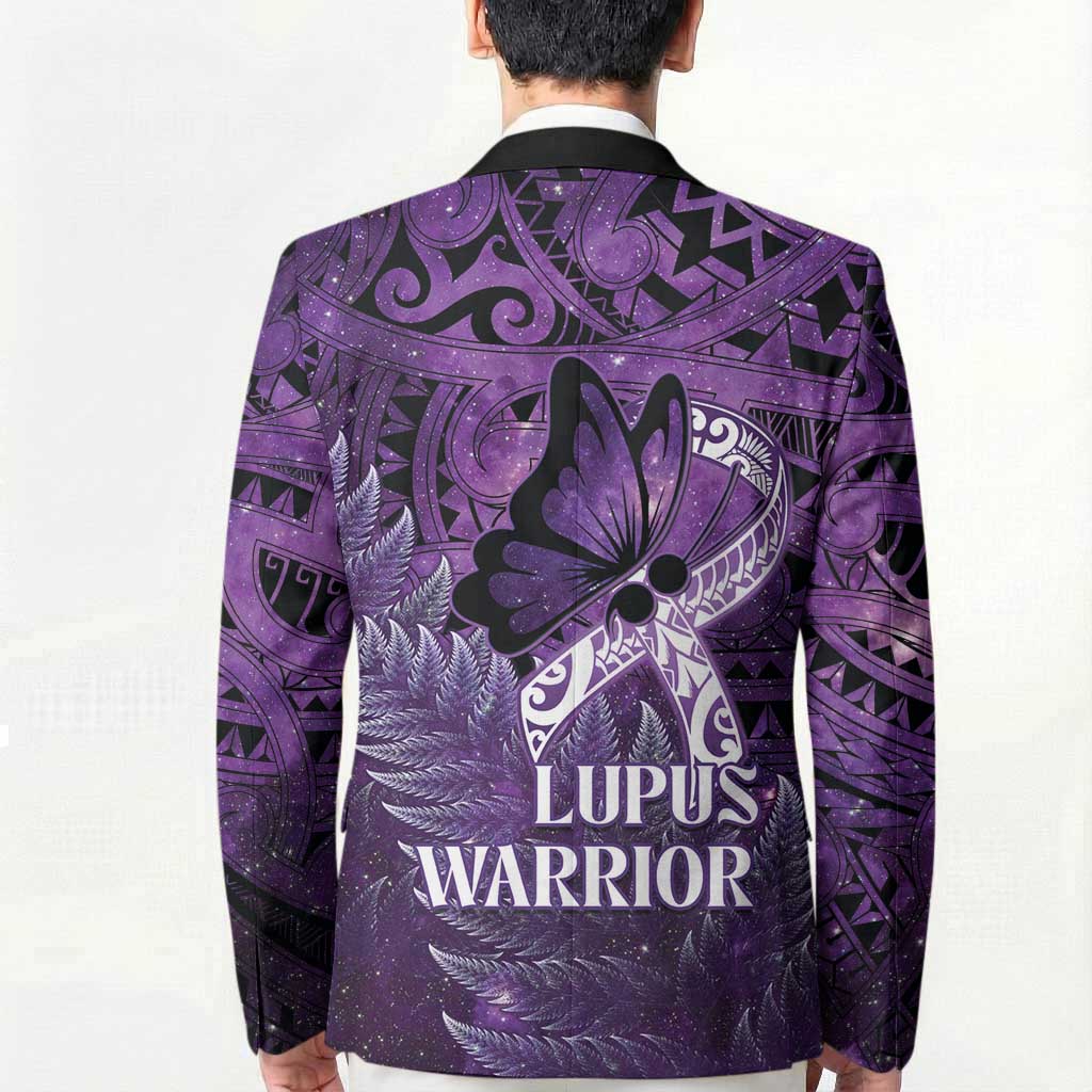 Lupus Awareness Month New Zealand Blazer Be Strong Warrior Maori Silver Fern