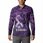 Lupus Awareness Month New Zealand Button Sweatshirt Be Strong Warrior Maori Silver Fern