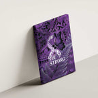 Lupus Awareness Month New Zealand Canvas Wall Art Be Strong Warrior Maori Silver Fern