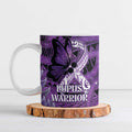 Lupus Awareness Month New Zealand Ceramic Mug Be Strong Warrior Maori Silver Fern