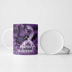 Lupus Awareness Month New Zealand Ceramic Mug Be Strong Warrior Maori Silver Fern