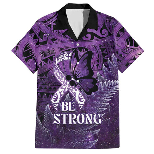 Lupus Awareness Month New Zealand Hawaiian Shirt Be Strong Warrior Maori Silver Fern
