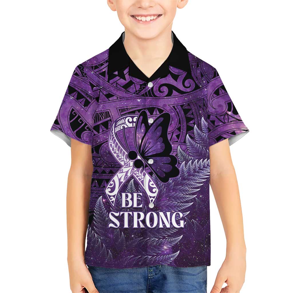 Lupus Awareness Month New Zealand Hawaiian Shirt Be Strong Warrior Maori Silver Fern