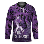 Lupus Awareness Month New Zealand Hockey Jersey Be Strong Warrior Maori Silver Fern