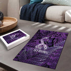 Lupus Awareness Month New Zealand Puzzle Be Strong Warrior Maori Silver Fern