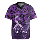 Lupus Awareness Month New Zealand Rugby Jersey Be Strong Warrior Maori Silver Fern