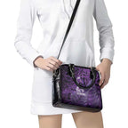 Lupus Awareness Month New Zealand Shoulder Handbag Be Strong Warrior Maori Silver Fern
