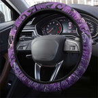 Lupus Awareness Month New Zealand Steering Wheel Cover Be Strong Warrior Maori Silver Fern