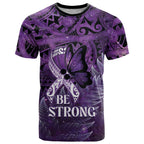 Lupus Awareness Month New Zealand T Shirt Be Strong Warrior Maori Silver Fern