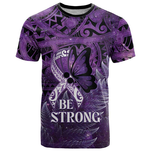 Lupus Awareness Month New Zealand T Shirt Be Strong Warrior Maori Silver Fern