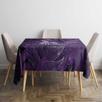 Lupus Awareness Month New Zealand Tablecloth Be Strong Warrior Maori Silver Fern