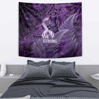 Lupus Awareness Month New Zealand Tapestry Be Strong Warrior Maori Silver Fern