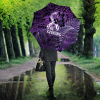 Lupus Awareness Month New Zealand Umbrella Be Strong Warrior Maori Silver Fern