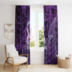 Lupus Awareness Month New Zealand Window Curtain Be Strong Warrior Maori Silver Fern