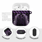 Purple Matariki New Zealand AirPods Case Maori Poutama Galaxy Vibes - Aussie Hoodie