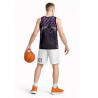 Purple Matariki New Zealand Basketball Jersey Maori Poutama Galaxy Vibes - Aussie Hoodie