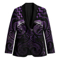Purple Matariki New Zealand Blazer Maori Poutama Galaxy Vibes - Aussie Hoodie