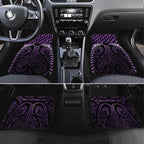 Purple Matariki New Zealand Car Mats Maori Poutama Galaxy Vibes