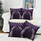 Purple Matariki New Zealand Pillow Cover Maori Poutama Galaxy Vibes - Aussie Hoodie