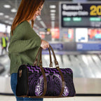 Purple Matariki New Zealand Travel Bag Maori Poutama Galaxy Vibes - Aussie Hoodie