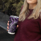 Purple Matariki New Zealand Tumbler Cup Maori Poutama Galaxy Vibes