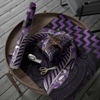 Purple Matariki New Zealand Wrapping Paper Maori Poutama Galaxy Vibes - Aussie Hoodie