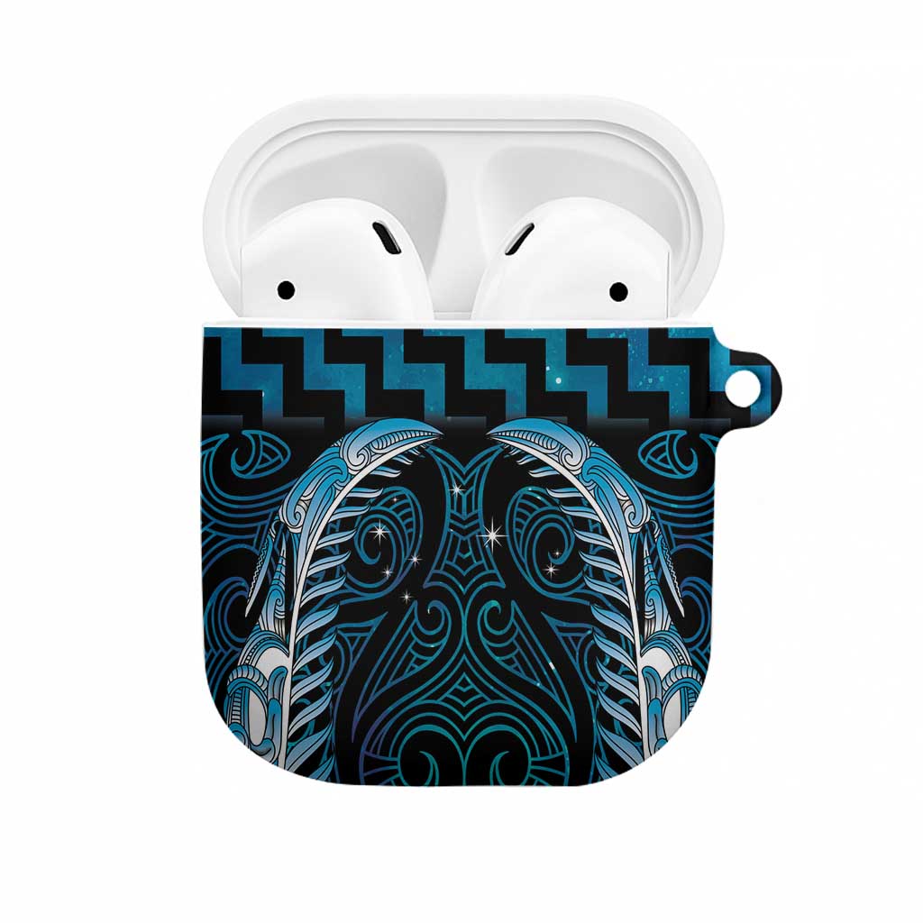 Blue Matariki New Zealand AirPods Case Maori Poutama Galaxy Vibes - Aussie Hoodie