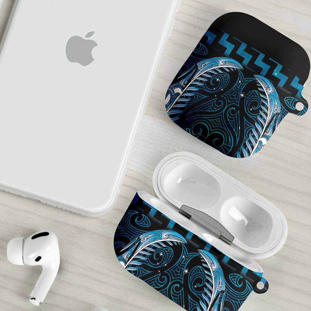 Blue Matariki New Zealand AirPods Case Maori Poutama Galaxy Vibes - Aussie Hoodie