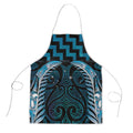 Blue Matariki New Zealand Apron Maori Poutama Galaxy Vibes - Aussie Hoodie